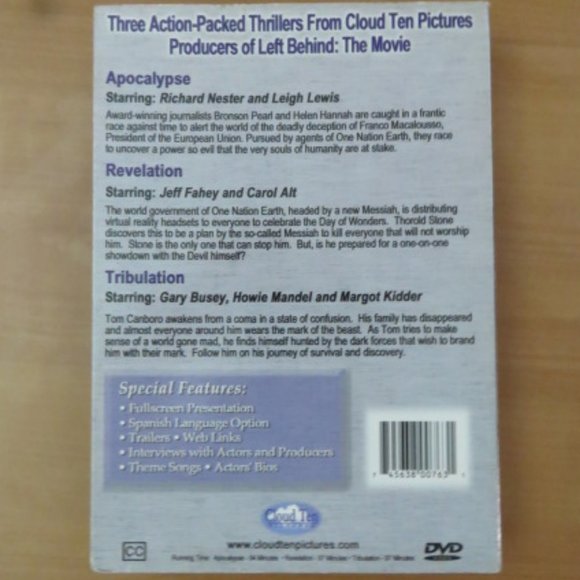 Limited Edition Apocalypse Revelation Tribulation 3 DVD Set - Picture 10 of 14